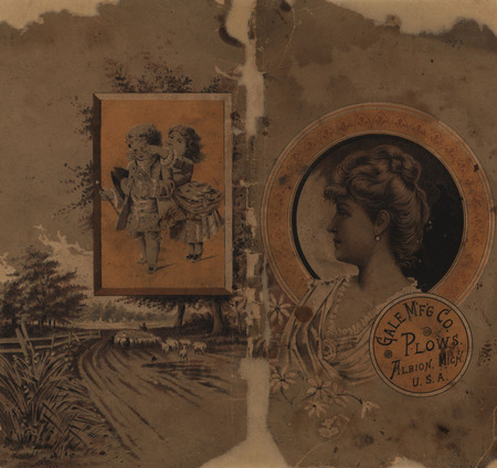 Illustrated catalog describing the plows offered by the Gale Manufacturing Company in 1888.