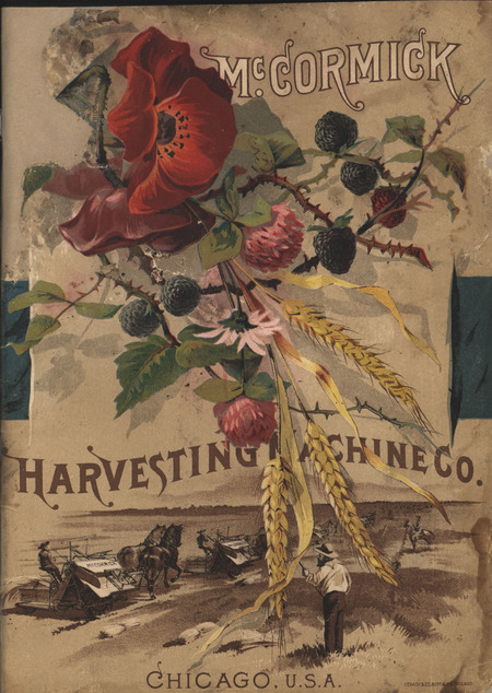 Illustrated catalog describing the agricultural implements offered by the McCormick Harvesting Machine Company in 1888.