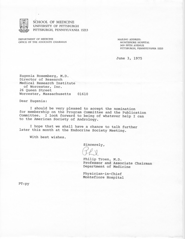 Contains correspondence.