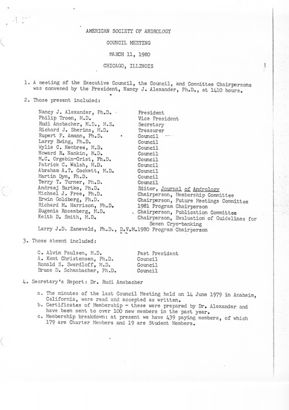 Contains minutes, agenda, correspondence, and reports.