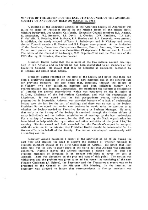 Contains minutes, agendas, correspondence and reports.