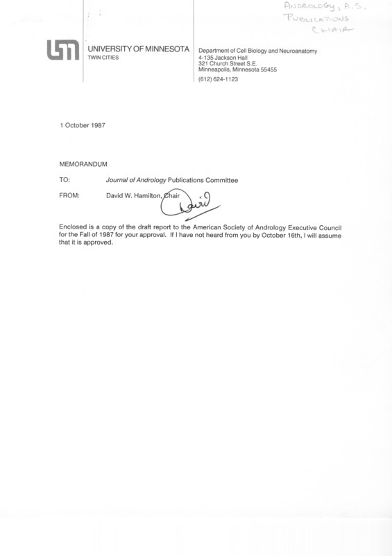 Contains correspondence and memoranda.