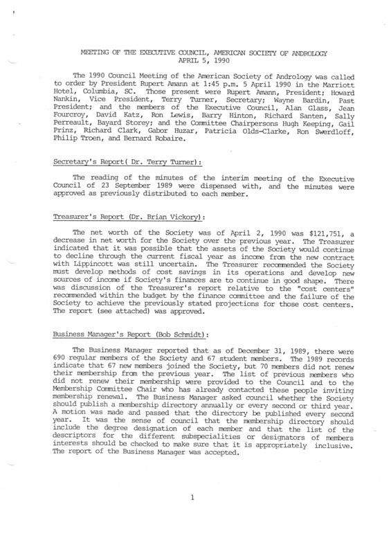 Contains correspondence, minutes, reports, and lists of officers.