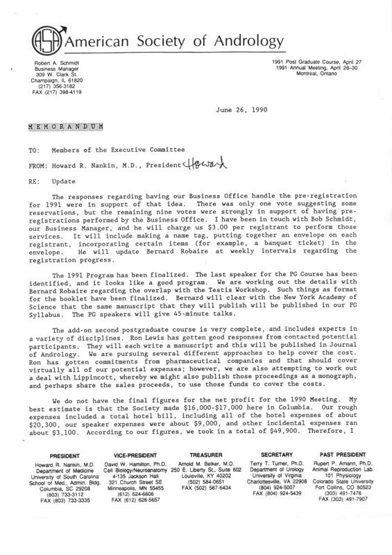 Contains minutes and memoranda.