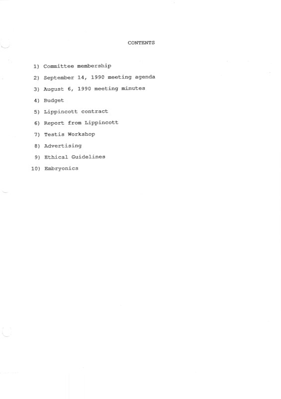 Contains correspondence, budgets, and membership requirements.