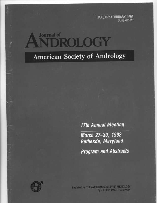 Contains two copies of the 17th annual meeting program and abstracts.