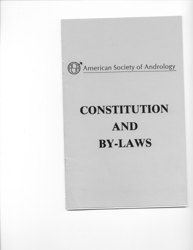 Contains two undated copies of the constitution and by-laws.