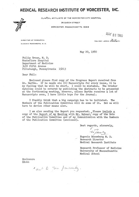 Contains correspondence and memoranda.