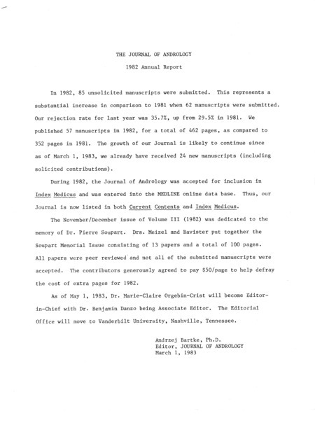 Contains correspondence and reports.