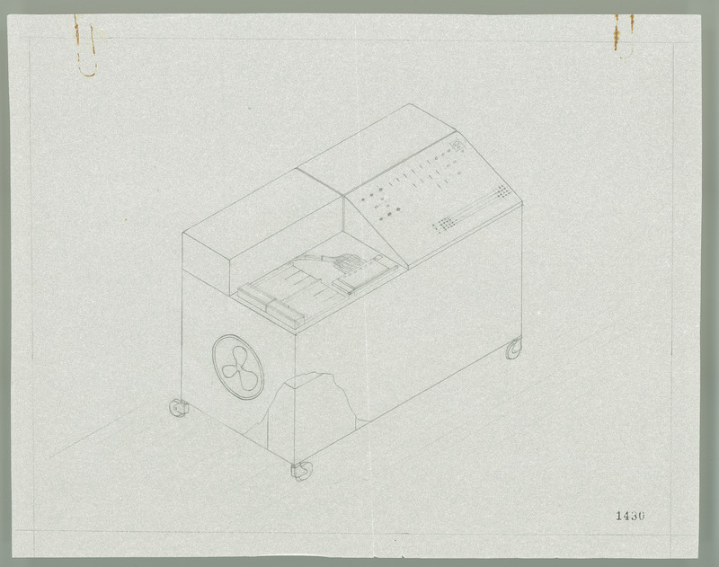 Atanasoff-Berry Computer original drawing 1430