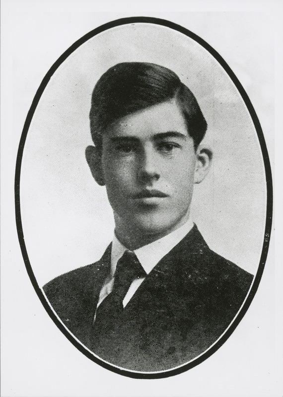 Graduation portrait of Henry A. Wallace. Son of Henry C. Wallace and friend of George Washington Carver, Wallace remembered Carver with appreciation: "Because of his friendship with my father and perhaps his interest in children George Carver often took me with him on botany expeditions, and it was he who first introduced me to the mysteries of plant fertilization. He seemed to have a great sympathy with me... Later on I was to have an intimate acquaintance with plants myself, because I spent a good many years breeding corn. Perhaps that was partly because this scientist, who belonged to another race, had deepened my appreciation of plants in a way I could never forget. Certainly because of his faith I became interested in things that today give me a distinct pleasure. I feel I must pay him this debt of gratitude." Henry A. Wallace was a 1910 graduate of Iowa State. After graduation, he farmed and wrote for Wallace's Farmer. He took over as the magazine's editor when his father became Secretary of Agriculture. He also founded the Pioneer Hi-Bred Corn Company in 1926, launching the first commercial production of hybrid seed corn. In 1932, Wallace was selected as Franklin D. Roosevelt's Secretary of Agriculture, a position held until 1940, when he was elected as Roosevelt's third term Vice President. He was not chosen as Vice President for Roosevelt's fourth term, but was selected as Secretary of Commerce. He held this post until 1946. At that time, differences with then President Harry S. Truman over U.S.-Soviet relations forced Wallace's dismissal. After an unsuccessful run for President in 1948 on the Progressive Party ticket, Wallace retired from public life. He spent the rest of his years pursuing his interest in plant hybridization. Neg. # 2332.