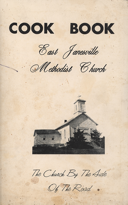 A community cookbook compiled by members and friends of the Evening Circle at East Janesville Methodist Church. Includes recipes for breads, desserts, meats, and more.