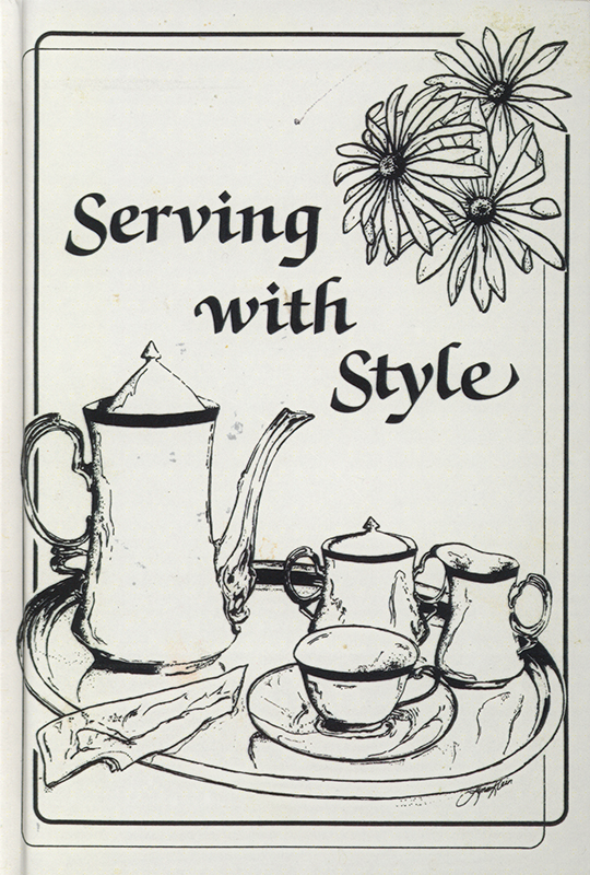 This cookbook for the Iowa Chapter of the P.E.O. Sisterhood was compiled by Keota Chapter CM. It includes recipes for appetizers, dips, candy, breads, desserts, main dishes, soups, and vegetables.