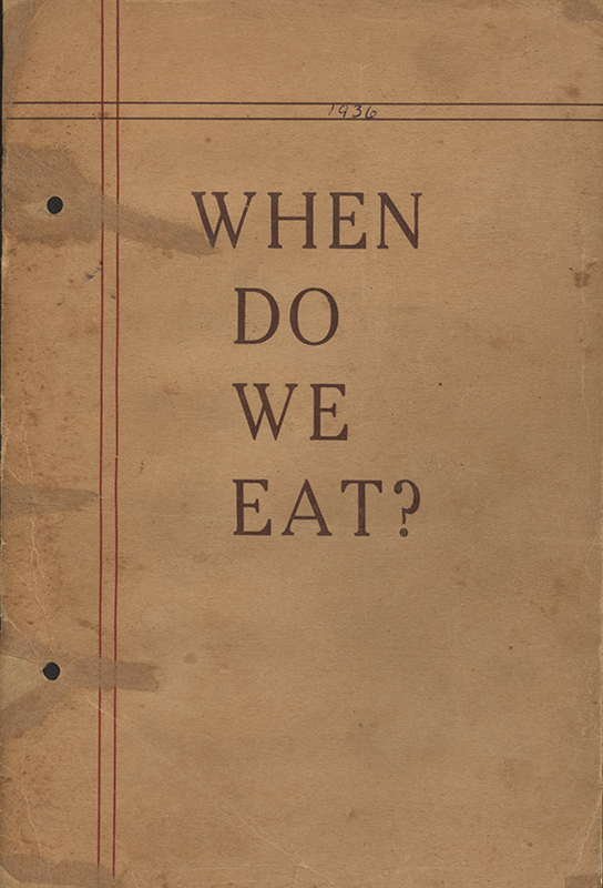 This cookbook was compiled by the Willing Workers Society of the Frankville Community Church. It includes recipes for one-dish meals, breads, pickles, puddings, cakes, salads, and meats. It also contains recipes for soap.