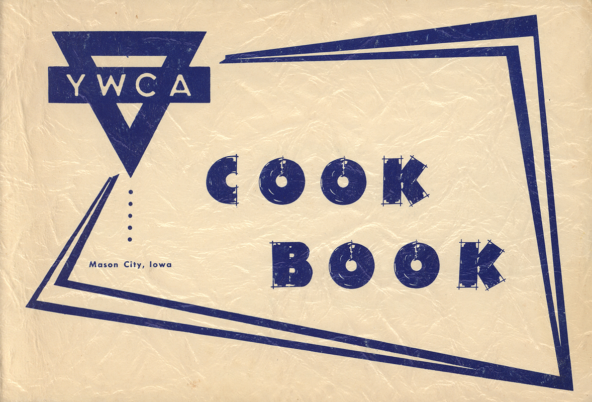 This cookbook was compiled by the Mason City, Iowa, YWCA. It includes sections for breads, casseroles, meats, seafoods, vegetables, cakes, and candy.
