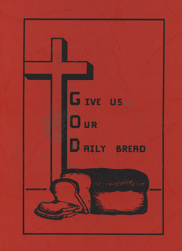 This cookbook was compiled by the women of Zion Lutheran Church. It includes recipes for beverages, breakfast, breads, desserts, casseroles, pickles, sandwiches, vegetables, and preserves. It also has information on nutrition and cooking for large numbers of people.