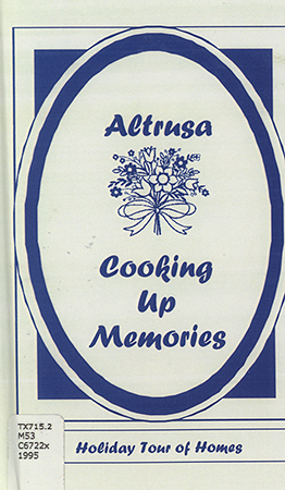 This cookbook compiled by the Ames Altrusa Club includes a history of the organization and household tips.
