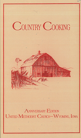 This cookbook compiled by the Wyoming United Methodist Church in recognition of the 135th anniversary of the founding of the church and the 100th anniversary of the church building includes a history of the church and household tips.