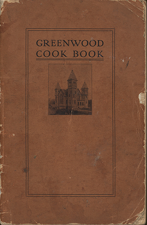 This cookbook compiled by the ladies of Greenwood Church in Des Moines, Iowa includes household tips and advertisements.