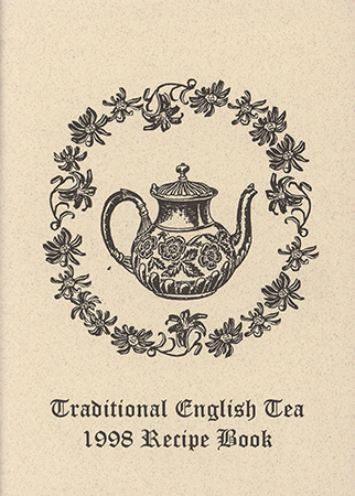 This cookbook contains the recipes used for the 1998 traditional English tea hosted by St. John's by the Campus. It includes recipes for the sandwiches, cookies, pastries, and cakes served at the event.
