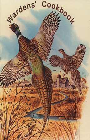 This cookbook was compiled by the Iowa Fish & Game Officers Association. It contains recipes for game including fowl, turtles, venison, fish, and beaver.