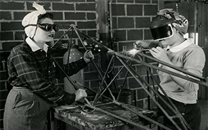 Oral histories documenting the Curtiss-Wright Engineering Cadettes Program at Iowa State College (University), sponsored by the Curtiss-Wright Corporation during World War II.