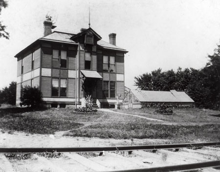 Bevier House, the first Experiment Station Building