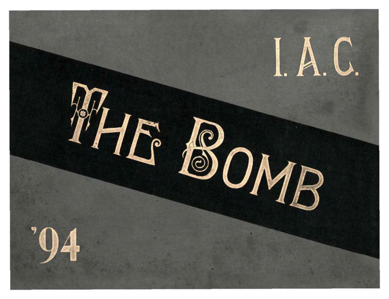 The Bomb yearbook 1894