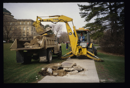 Sidewalks, roads, pavement