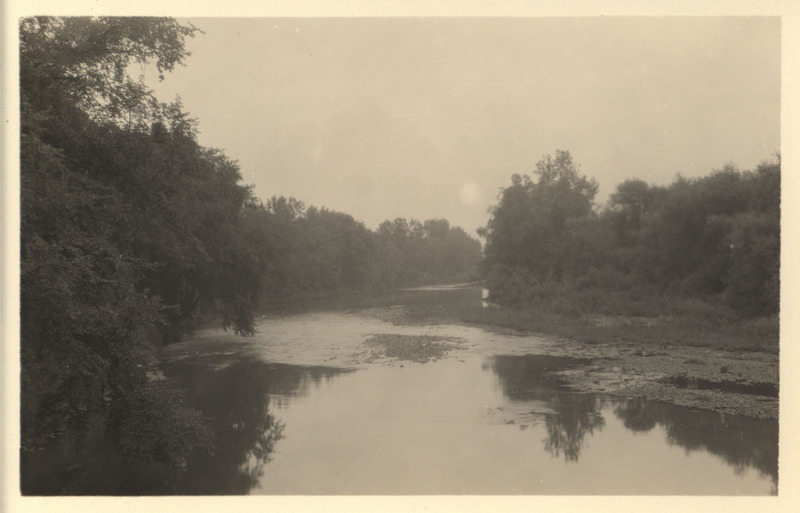 Photograph of the Turkey River in Fayette County.