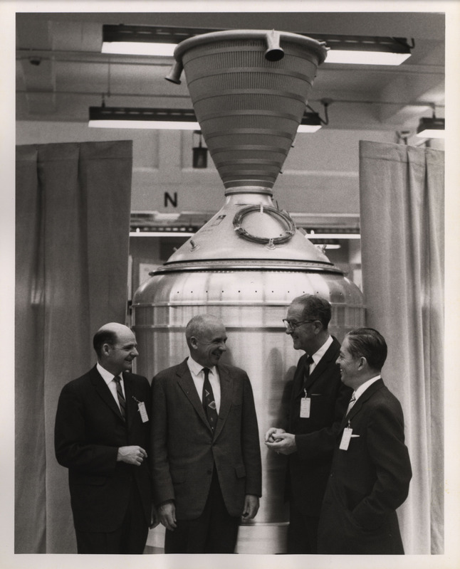Photograph of group of people at the Los Alamos National Laboratory