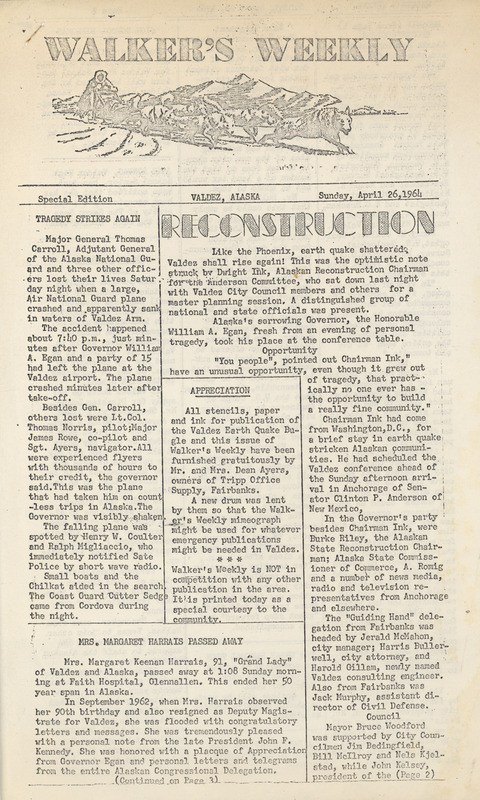 Walker's weekly, April 26, 1964