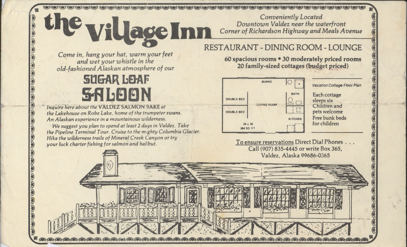 The Village Inn advertisement
