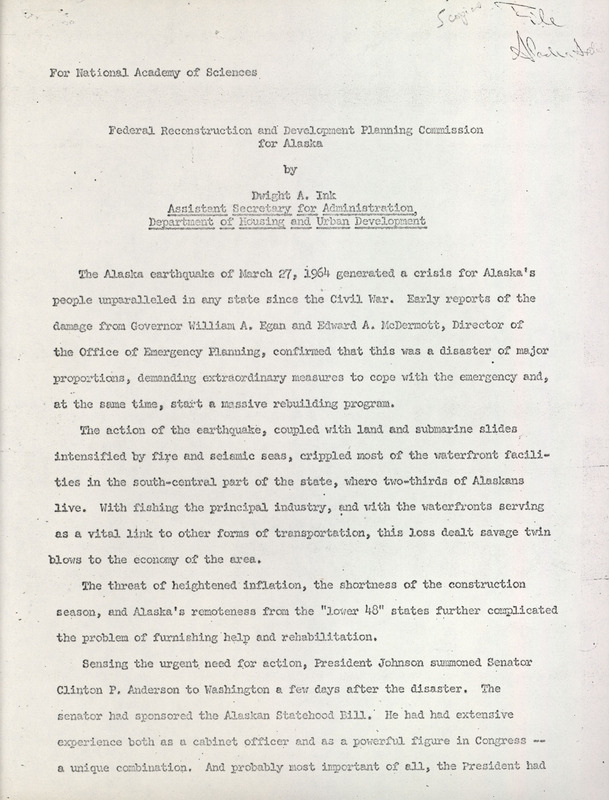 Federal Reconstruction and Development Planning Commission for Alaska