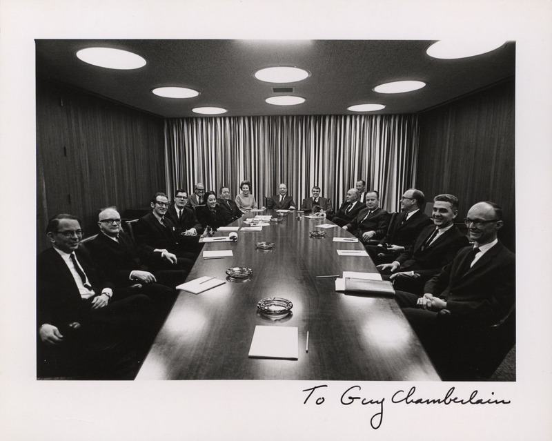 Annotation: "To Guy Chamberlain"