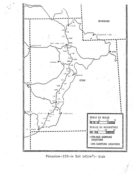 Plutonium-239-in soil (nCi/m������������������)--Utah
