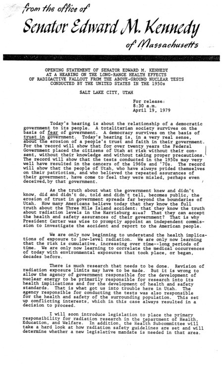 Annotation: For release: 8:30 a.m.