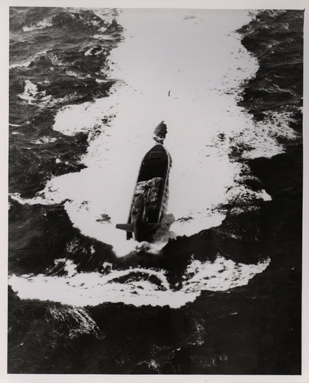 Photograph of nuclear submarine