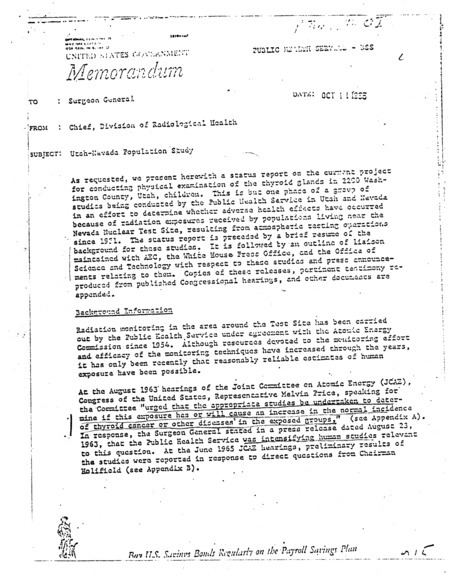 Annotation: "Utah-Nevada population study"