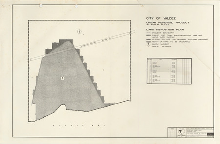 City of Valdez urban renewal project, Alaska R-22