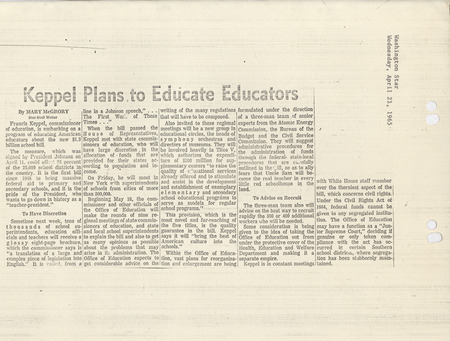 Keppel plans to educate educators