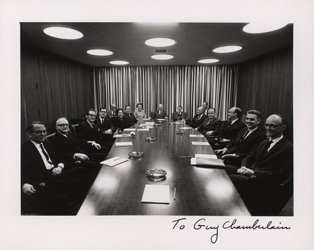 Annotation: "To Guy Chamberlain"