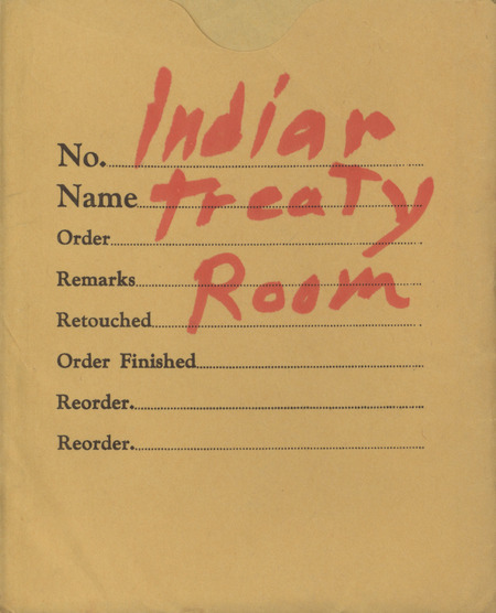 Indian Treaty Room note