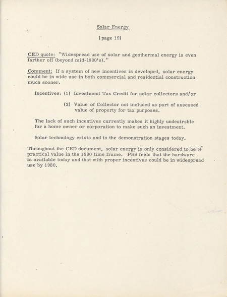 Achieving energy independence