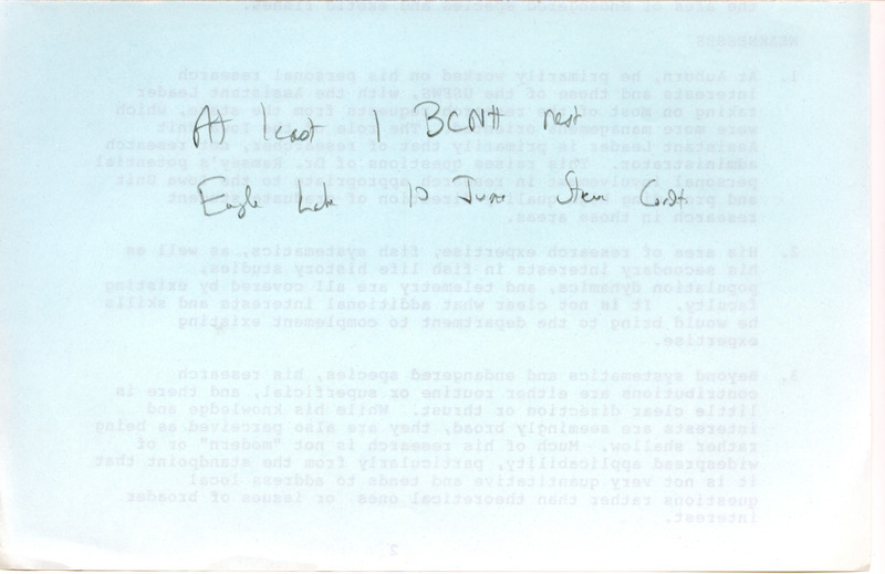 Summer report of a Black-crowned Night Heron sighting and nest at Eagle Lake in Hancock County contributed by Steve Cordts. This item was used as supporting documentation for the Iowa Ornithologists' Union Quarterly field report of summer 1997.