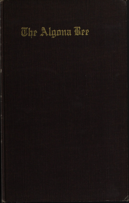 The Algona Bee: a story of newspaper beginnings