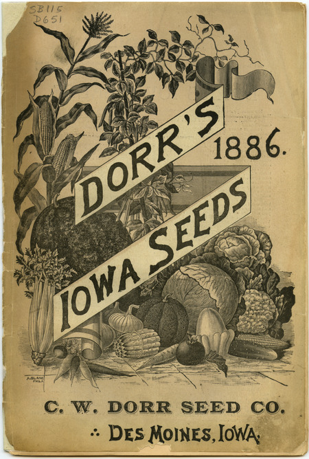 Dorr's Iowa seeds, 1886