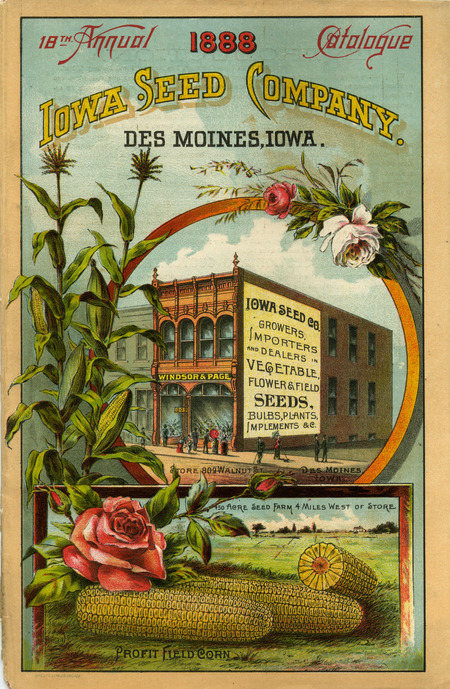 Iowa Seed Company catalog, 1888