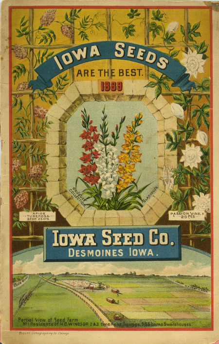 Iowa Seed Company catalog, 1889