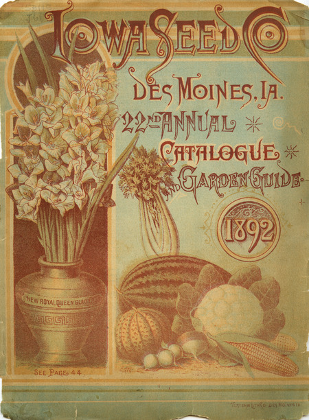 Iowa Seed Company catalog, 1892